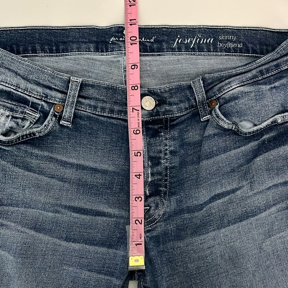 7 for all mankind Josefina skinny boyfriend size 29 waist - Picture 7 of 8